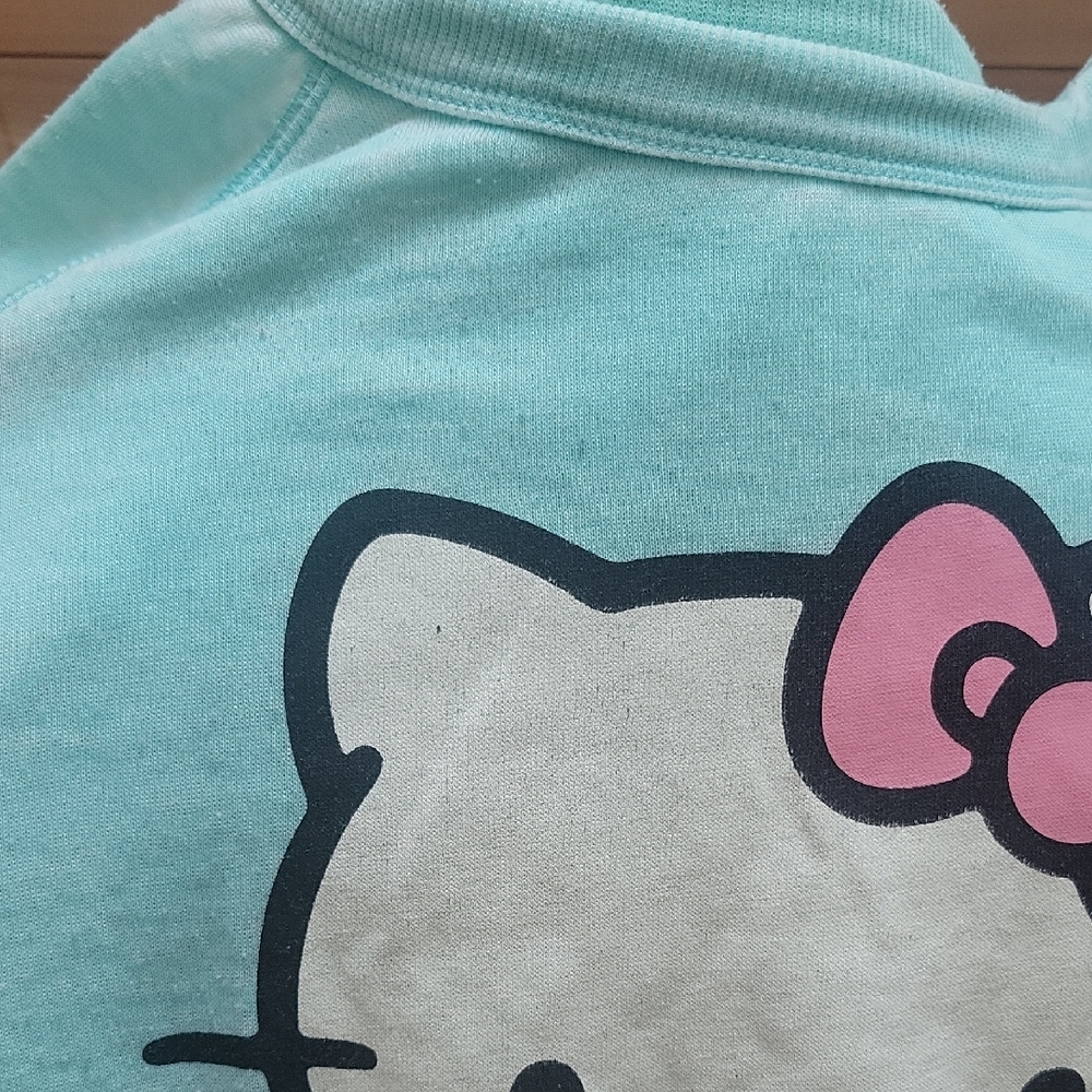 Hello Kitty Blue Sweatshirt with Classic Design - Picture 3 of 4